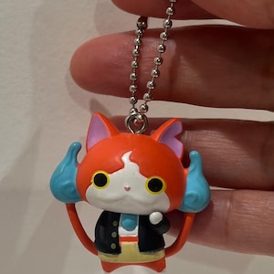 Bandai Youkai Yokai Watch Gashapon Mini Figure Keychain Jibanyan collection Anime Yokai Watch