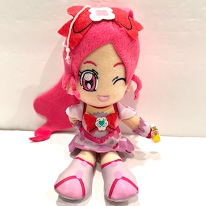 HeartCatch PreCure! Cure Blossom Plush doll,Pretty Cure Banpresto Plush 7&quot; Doll From japan collection
