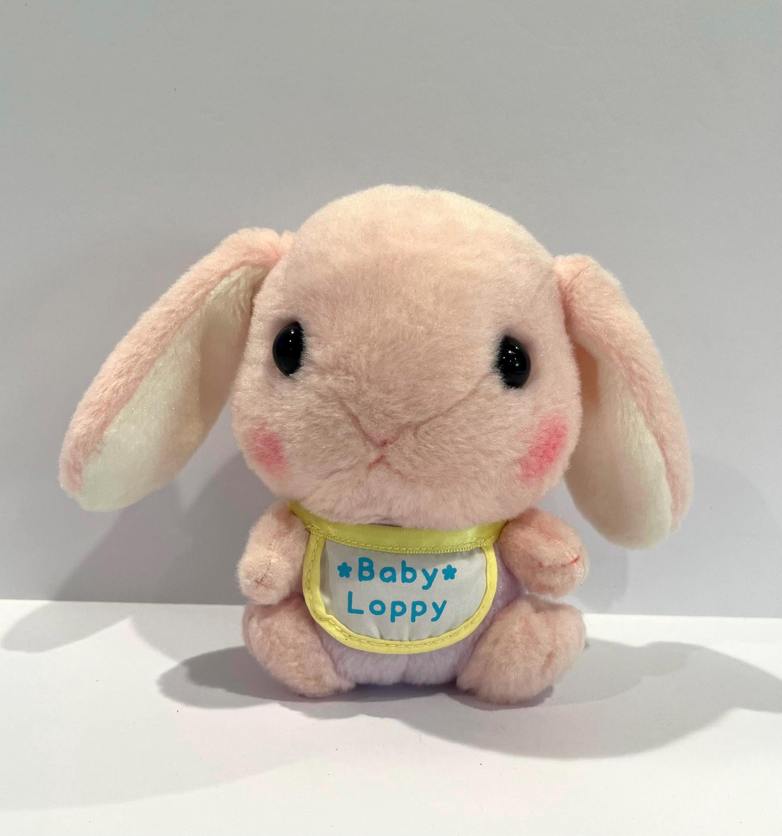 Amuse Japan Pote Usa Loppy Baby Pink Bunny Kawaii Soft Plush