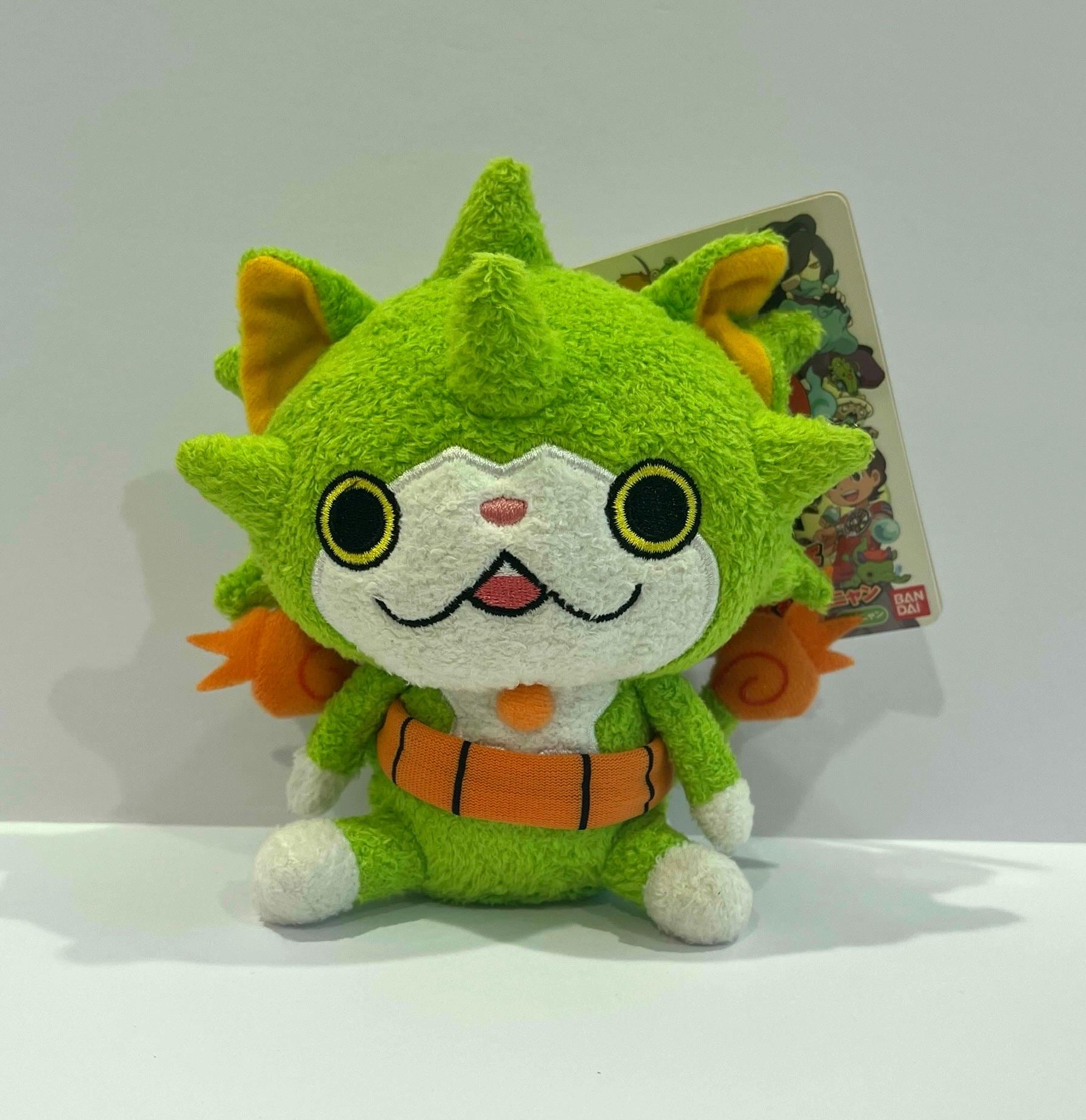 可愛い虎さんカボションの4wayイヤリング Yokai Watch Thornyan Bandai DX Yorozumart Plush Toy Doll From