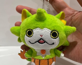 Yokai Watch Thornyan Bandai DX Yorozumart PlushYokai Watch Thornyan Bandai Keychain Mascot Plush 3.5" Toy Doll Japan