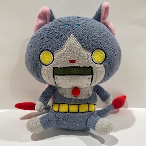 Yokai Watch Robonyan Bandai Kuttari Plush 5&quot;  Stuffed Toy Doll Japan Stuffed Toy Doll Japan doll collection Anime Yokai Watch