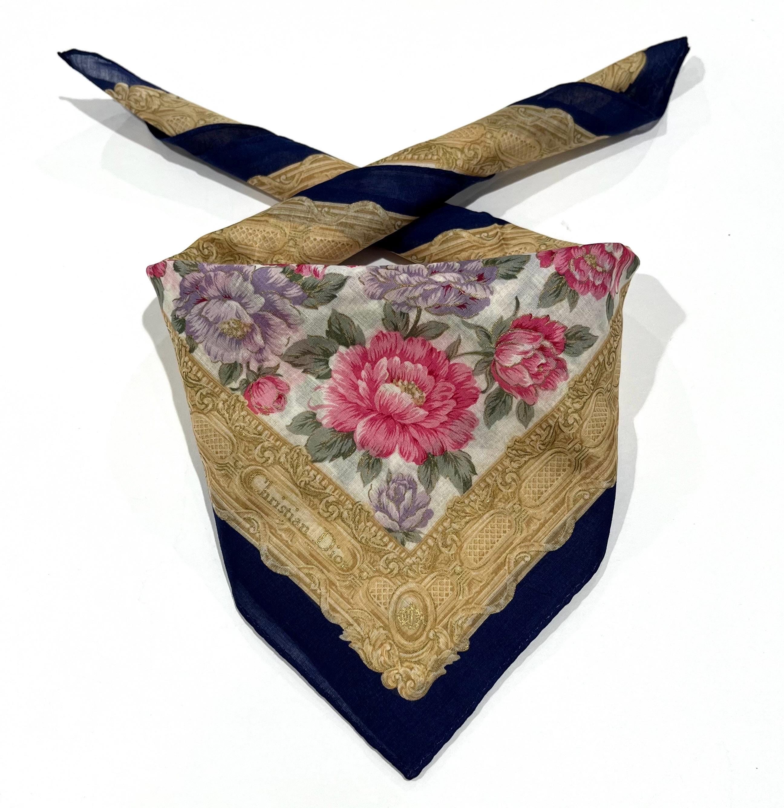 90s Dior Scarf - Etsy