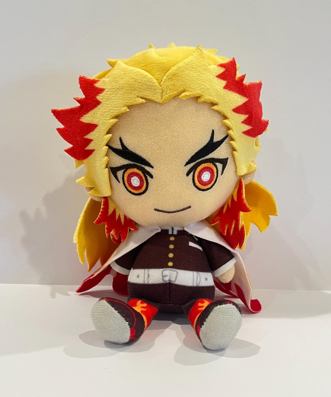 Demon Slayer: Kimetsu No Yaiba Chibi Plush Vol.2 Kyojuro Rengoku Japan ...