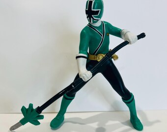 2009 Power Rangers Samurai Sentai Shinkenger Origami GREEN Ranger Super Sentai