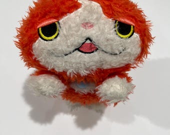 Yokai Watch Yokai Watch Jibanyan Banpresto Yokai Watch Jibanyan durmiendo acostado Fuzzy Bandai peluche 8 "muñeco de juguete Japón