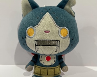 Yokai Watch Robonyan Bandai Kuttari Plush 6”  Stuffed Toy Doll Japan Stuffed Toy Doll Japan doll collection Anime Yokai Watch