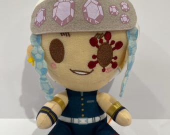 Demon Slayer Tengen Uzui Stuffed Plush Doll Bandai Ichiban Kuji Chokonokko Anime Japan doll 6.5”