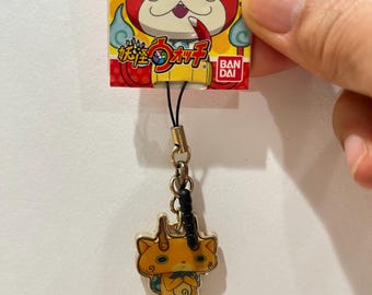 Llavero Bandai Youkai Yokai Watch Komajiro Bandai Mini Figura Jibanyan colección 2014 Anime Yokai Watch Llavero Llavero