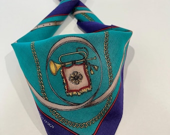 Paolo Cucci Design Vintage Collection handkerchief Men’s Women Classic Art Handkerchief Vtg Cotton Pocket Square 16"