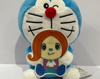 Doraemon Nobita's Earth Symphony Hug Together Plush 6.5“ Japan doll Lovely idea Toy Japan for Gift