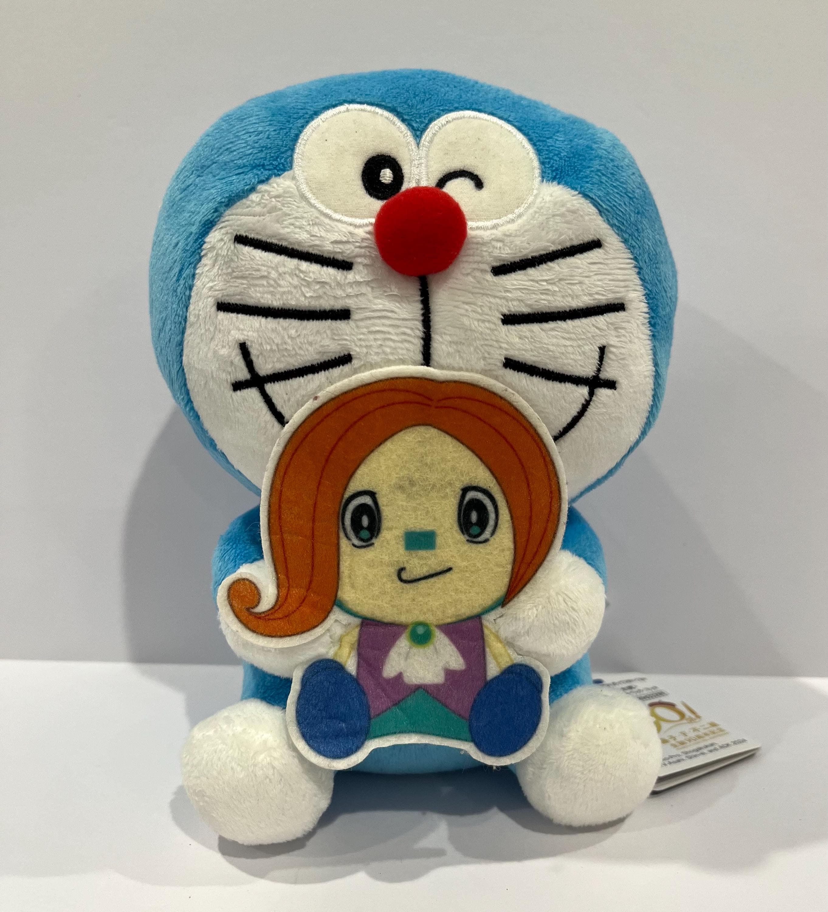 Doraemon Nobita's Earth Symphony Hug Together Plush 6.5“ Japan