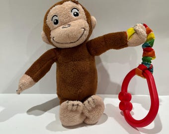 ヴィンテージ おさるのジョージ 9インチ ぬいぐるみ モンキー - Etsy 日本