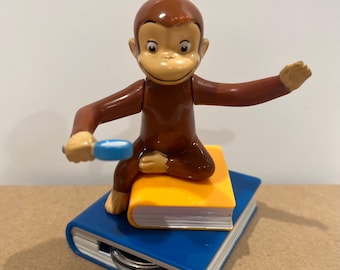Curious George Toy Action Figure 2.5” Brown Monkey Curious George McDonald's 2024 Japan Rare collectibles