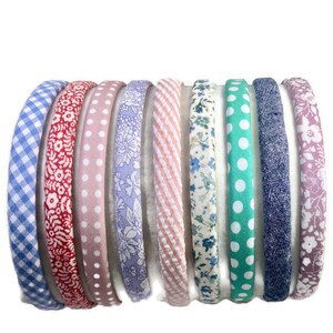 Women's Headbands Floral Headbands Skinny Cotton Headbands Cotton Headbands