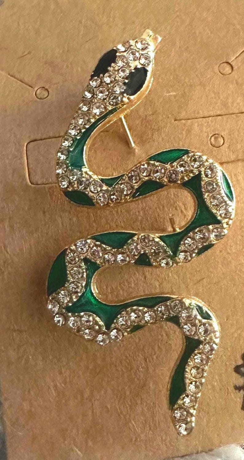 Snake Pin - Etsy