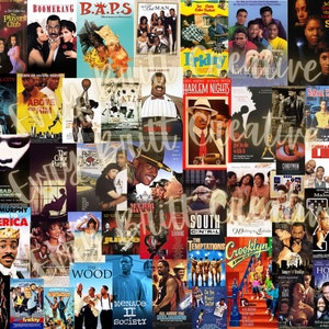 Classic Black Movies Sublimation Tumbler Design
