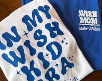 Wish family shirt, Make A Wish shirt