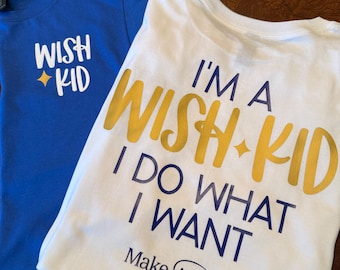 100% Cotton Wish Kid Shirt, Make A Wish Magic Moments Tee