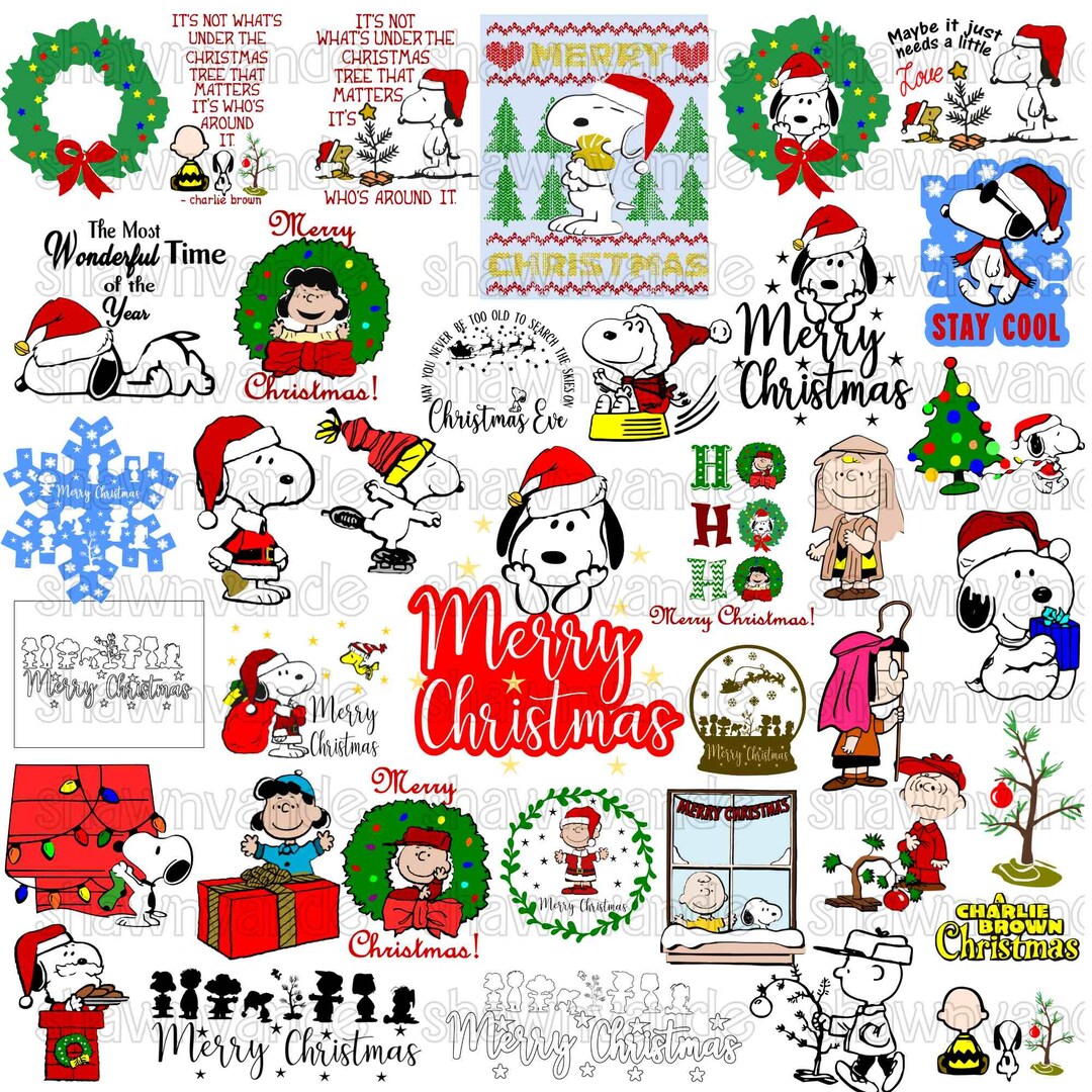 Christmas Svg, Sn.oopy Svg, Christmas Svg, Santa Svg,snow Svg, Png