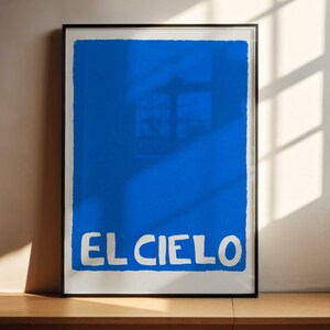 El Cielo The Sky screen print image 2