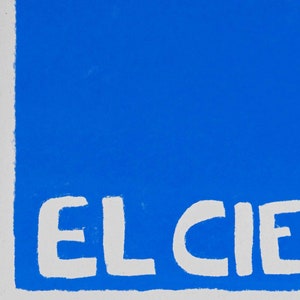 El Cielo The Sky screen print image 3