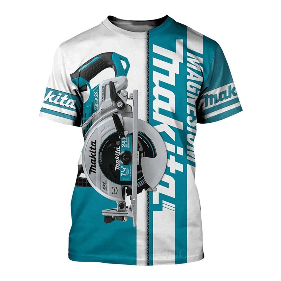 Makita Shirt New Custom Top T-shirts Shirts Cloth - Etsy New Zealand