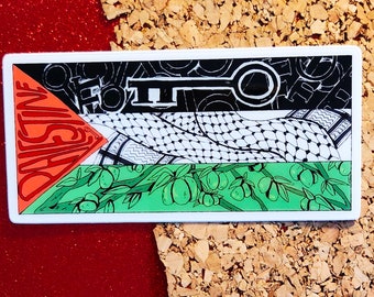 Palestine Sticker Heavy Duty