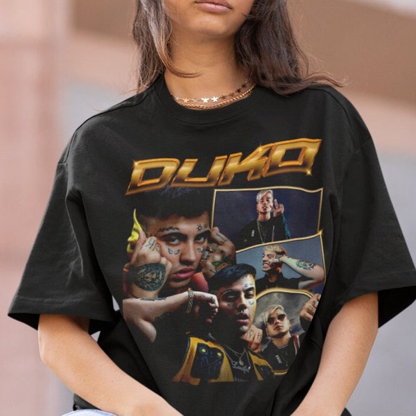 Duko Hiphop TShirt | Duko Sweatshirt Vintage | Duko RnB Rapper | Duko American Rapper Shirt