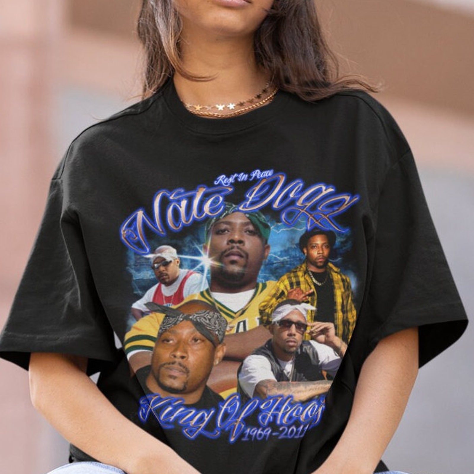 Nate Dogg Hiphop TShirt Nate Dogg Sweatshirt Vintage Nate Dogg RnB 