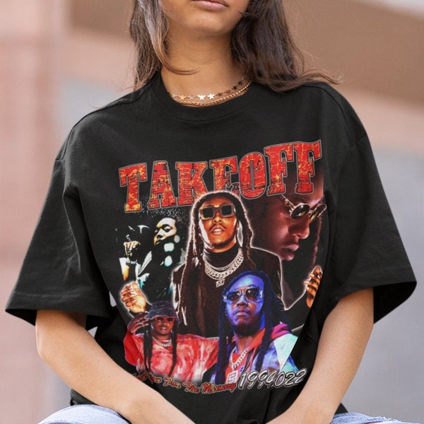 TakeOff Hiphop TShirt | TakeOff Sweatshirt Vintage | TakeOff RnB Rapper | TakeOff Shirt