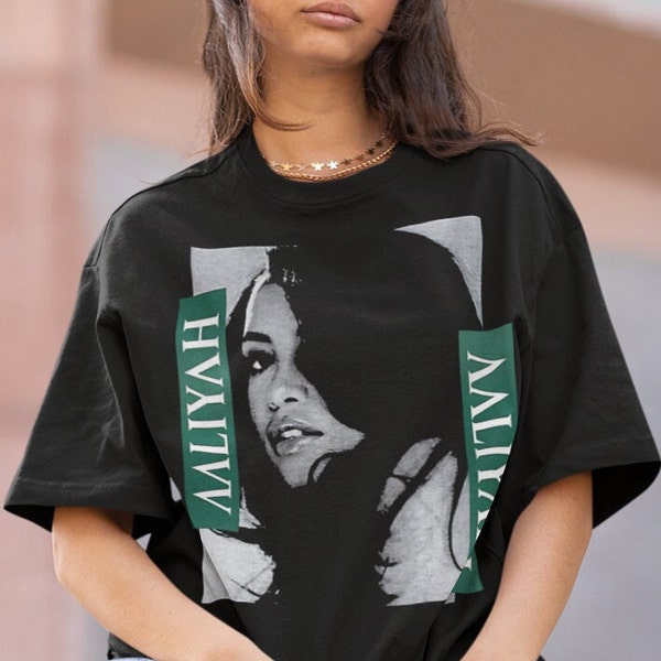 Aaliyah Hiphop TShirt | Aaliyah Sweatshirt Vintage | Aaliyah RnB Rapper | Aaliyah Shirt