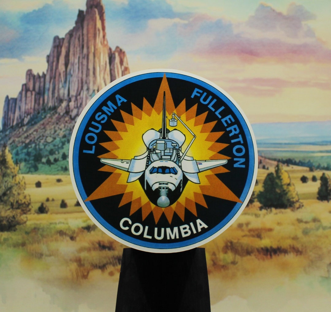 Space Shuttle Columbia STS-3 Sticker 4 Dia - Etsy
