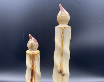 Ceramic Candle Set of 2