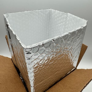 ULINE Insulated Box Liners 6x6x6 inch