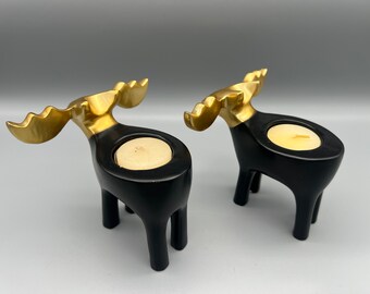 ヴィンテージヘビーメタルキャンドルホルダーセット - Etsy 日本