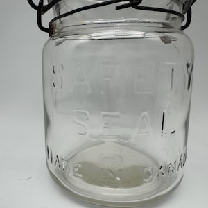 Klarglas Deckeldose Vintage Dose