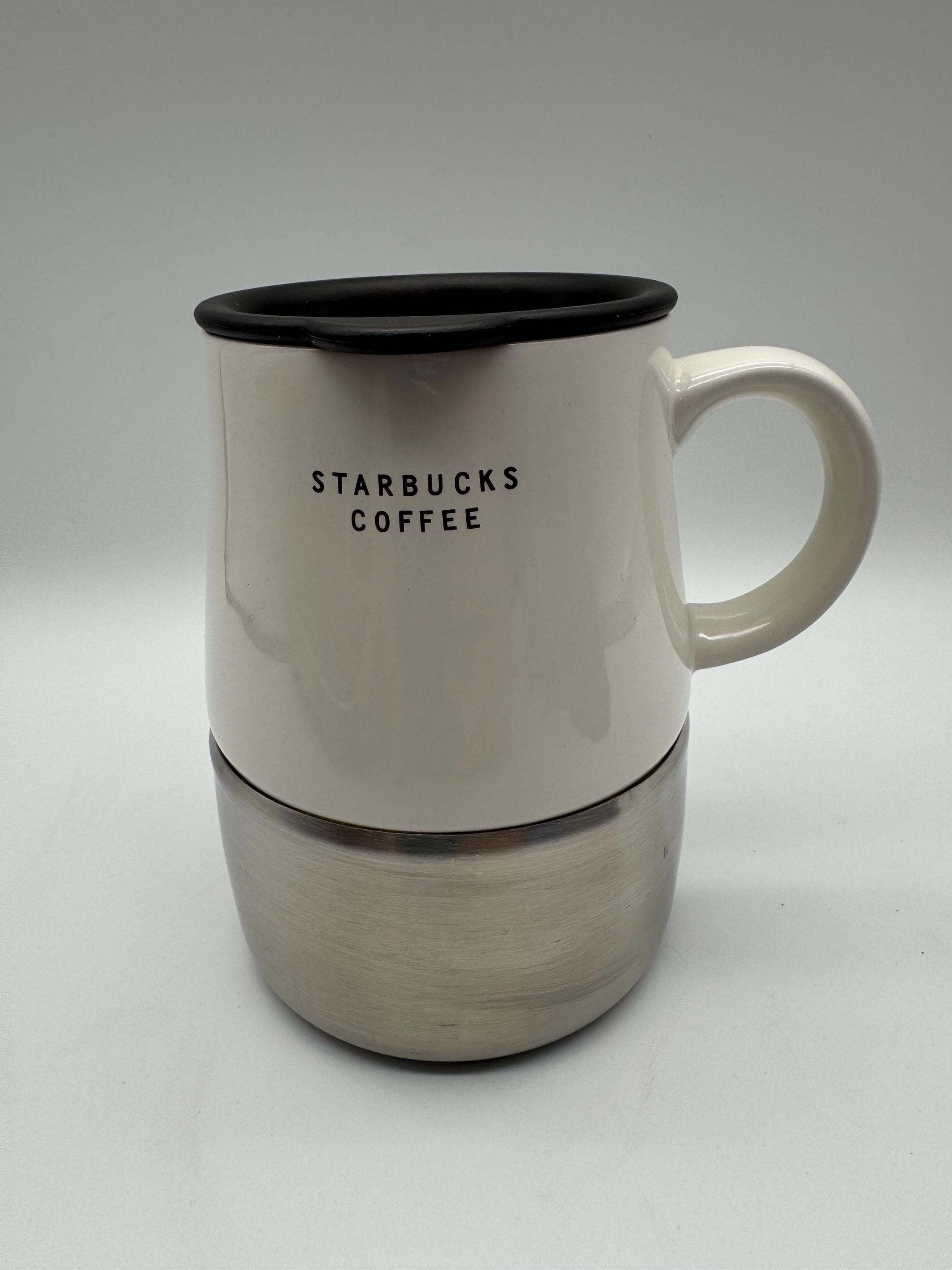 Vintage Starbucks Travel Mug: Stainless Steel & Ceramic, 2004 Collector's  Edition - Etsy