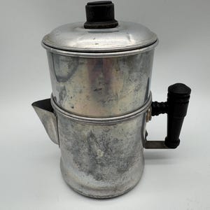 Fornello da campeggio, caffettiera da cowboy