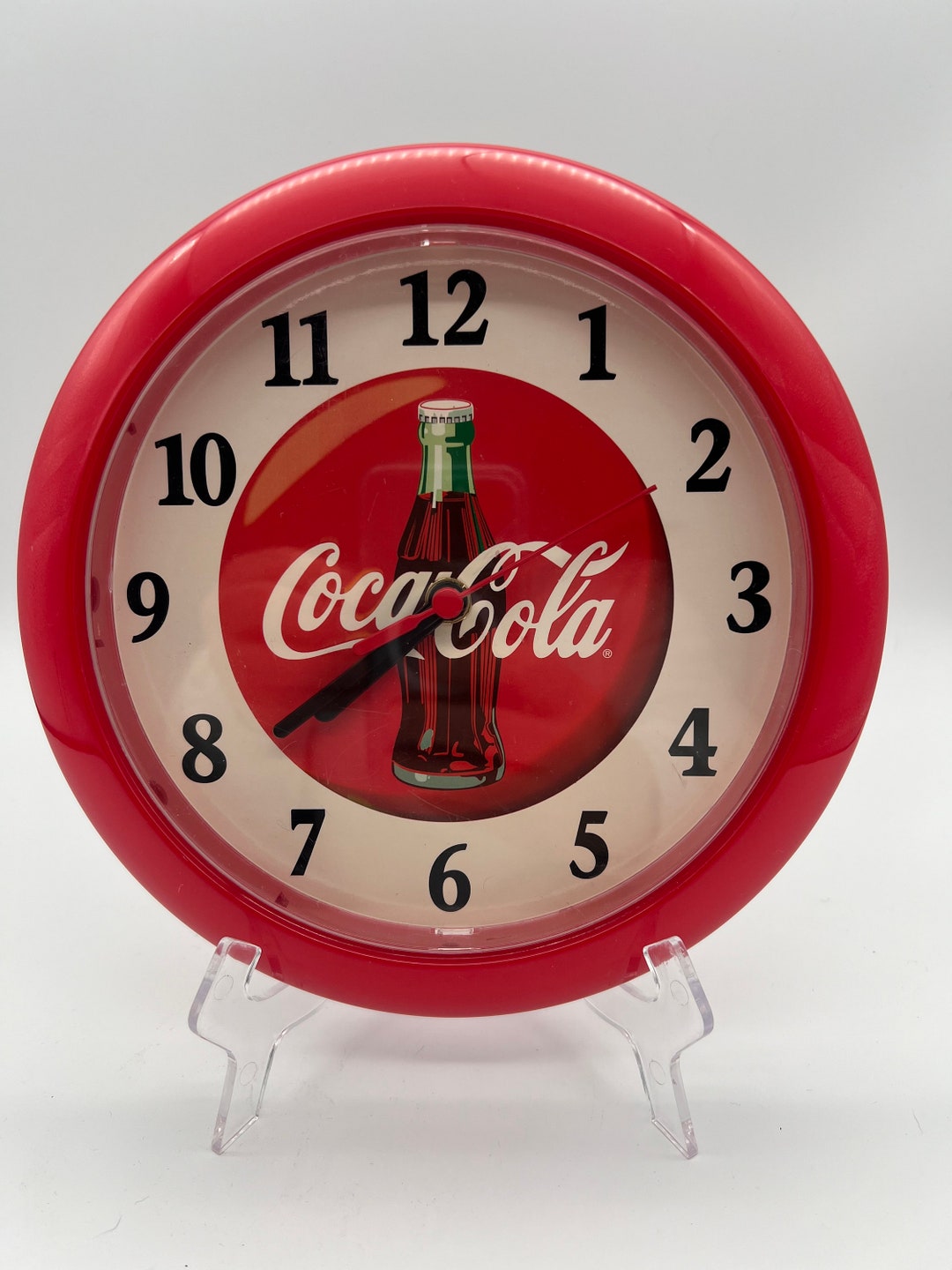 Working Vintage Coca Cola Wall Hanging Clock Etsy