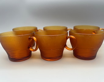 Vintage Retro Bernstein Duralex Teetassen Made in France