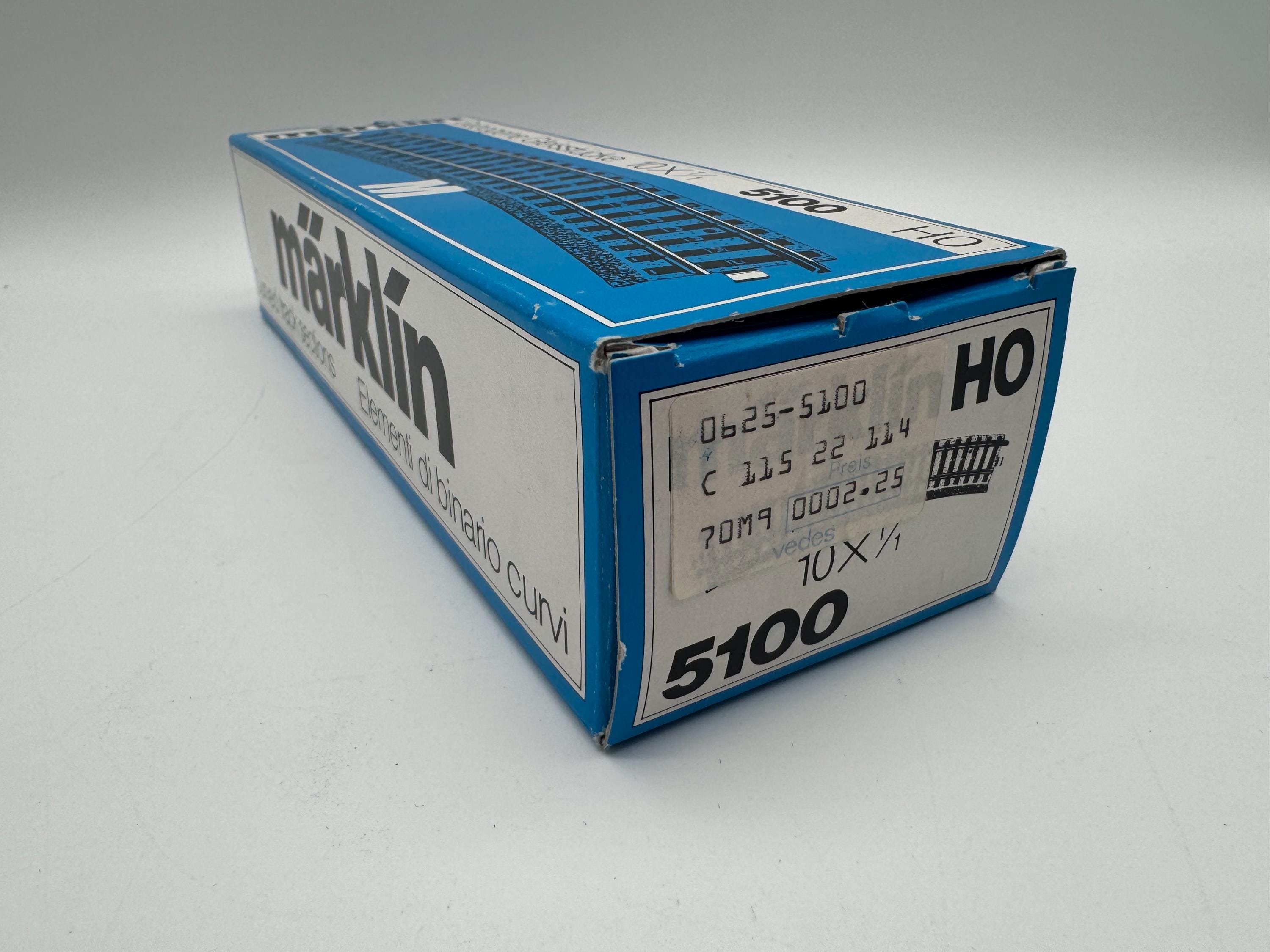 Marklin HO 5100 10x Curved Track Section . New in Box From the 80s