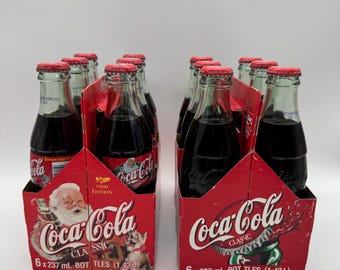 未開封 ヴィンテージ コカコーラ コレクターズアイテム ガラスボトル 6