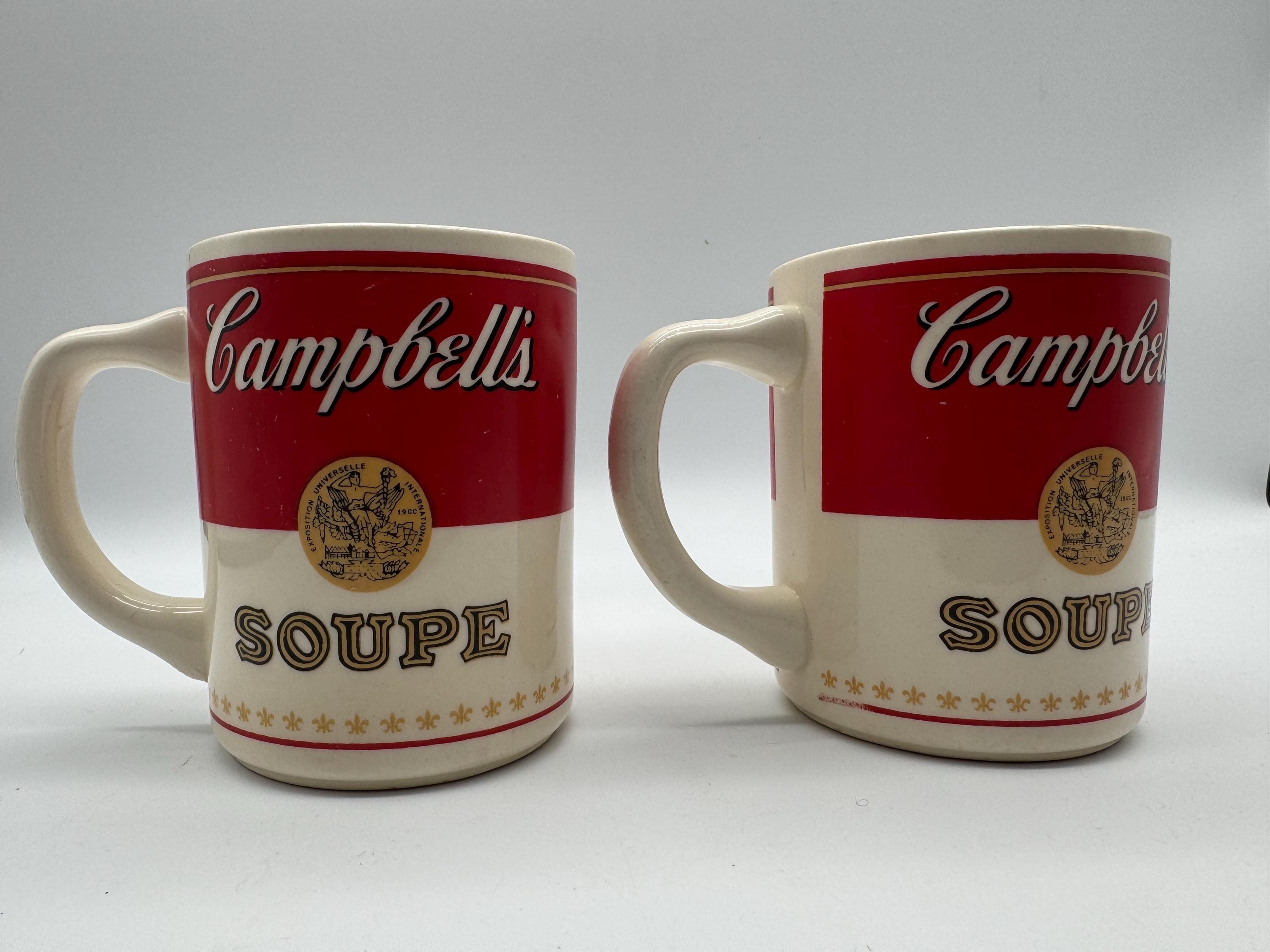 Campbell soup bowls mugs - Etsy 日本