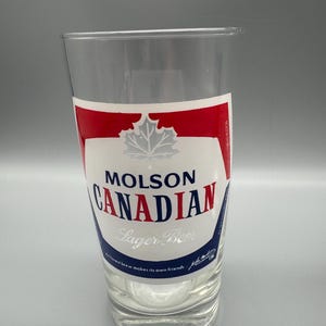 Vintage Molsen Canadian Beer Glass