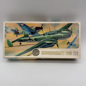 Airfix Messerschmitt 110D Vintage plastic vliegtuigmodel schaal 1/72