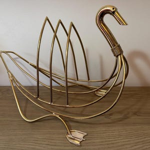 Swan magazine rack - Etsy 日本