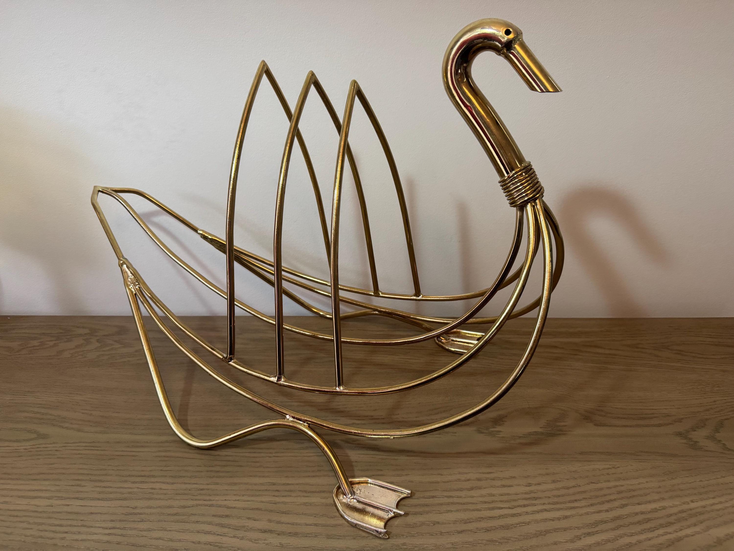 Swan magazine rack - Etsy 日本