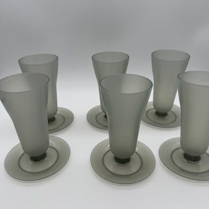 Ensemble de 6 bols de service de crème glacée sorbet Tupperware vintage