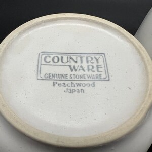 Vintage Stoneware Sugar and Creamer Set Country Ware - Etsy